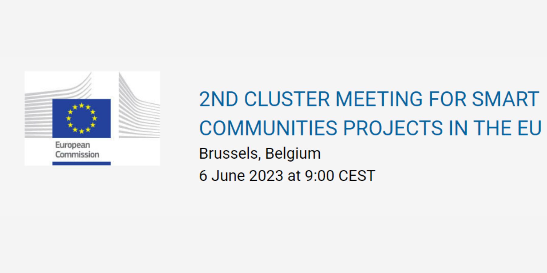 Second cluster meeting for smart communities projects in the EU