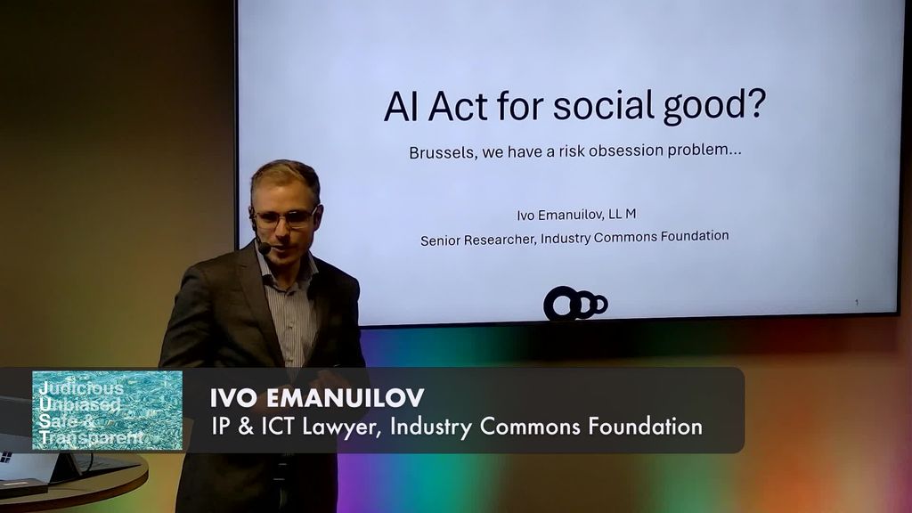 Ivo Emanuilov AI Act