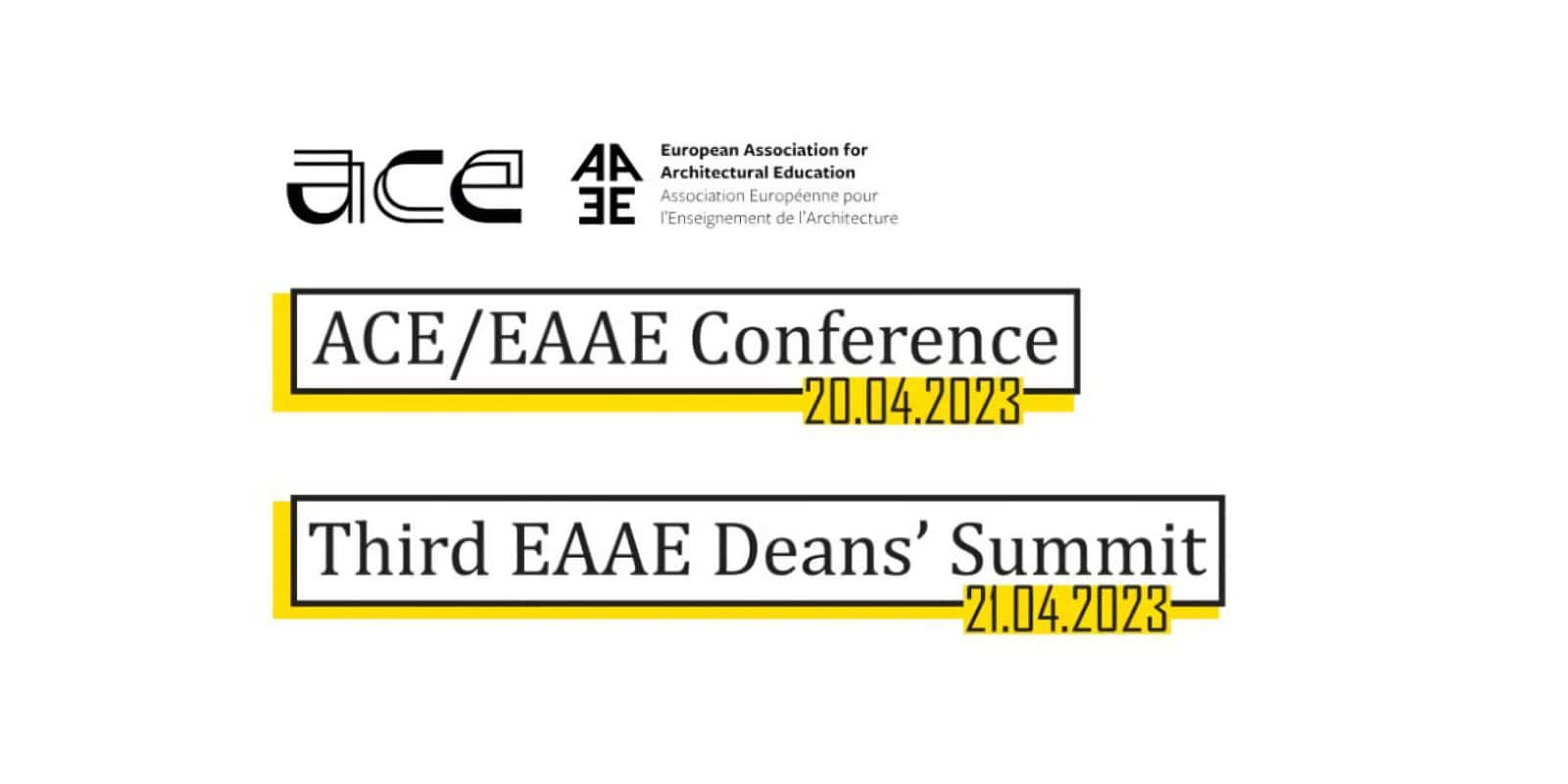 ACE/EAAE Conference & Third EAAE Deans’ Summit